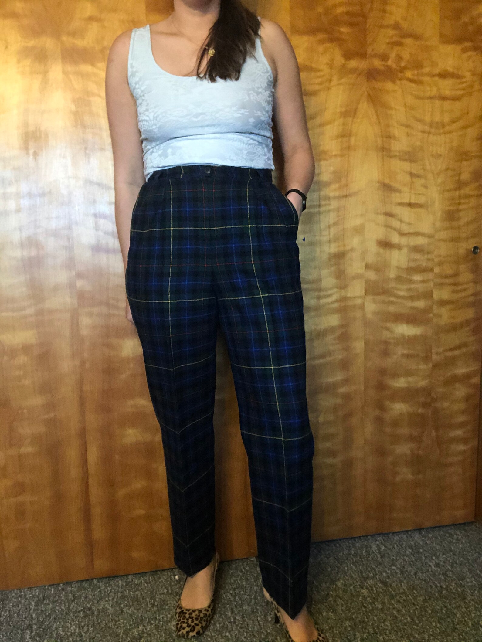 pendleton plaid pants