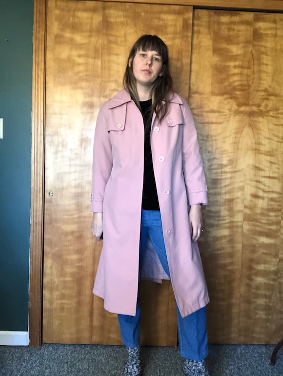 Dusty Pink Misty Harbor Trench, Trench Coat, Ladie