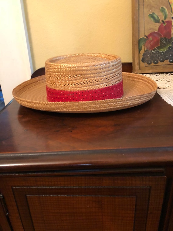 vintage straw hats for sale