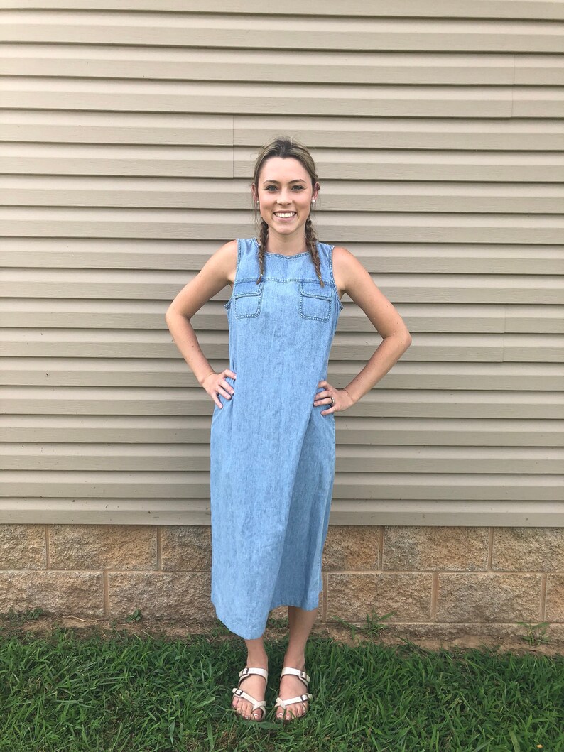 jean dress