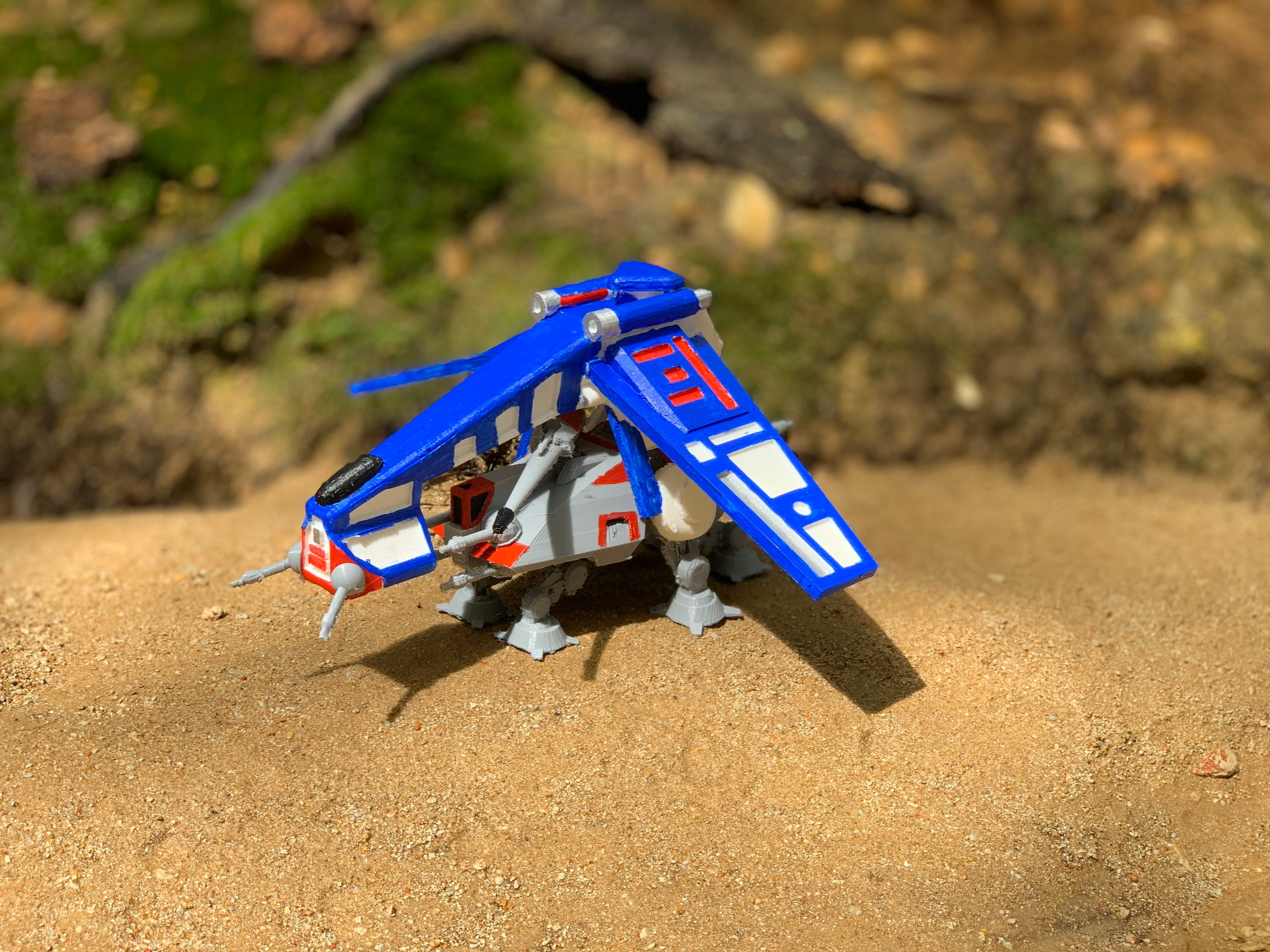 Star Wars Laat c Gunship LAAT Star Wars Clone Wars Clone Wars Gunship Clone Transport PRINTED MODEL Etsy