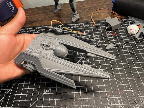 TIE Vigilante Starfighter Model – Micro Galaxy, X-wing Miniature