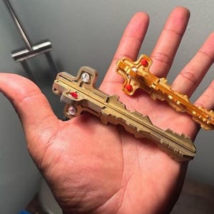 Mission impossible inspired Ai key - Ai key - mission impossible prop inspired- The Entity- Cruciform key