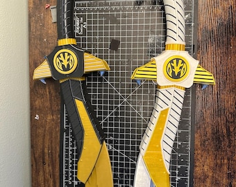 Saba Sword -Legacy Sword- Power Rangers - White Ranger Mighty Morphing Power Rangers (inspired)-Cosplay prop