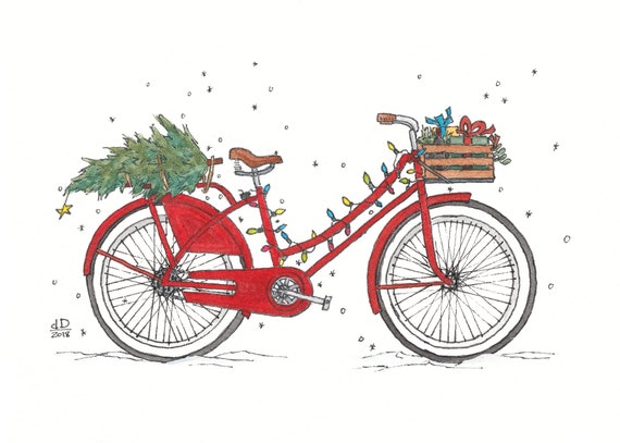 Vintage bike art hotsell