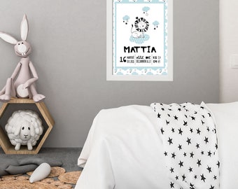 Birth Picture - Little Lion for Baby