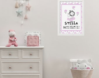 Birth Picture - Little Lion for Baby Girl