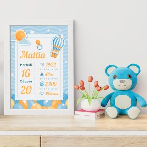 Birth picture - Balloons for baby
