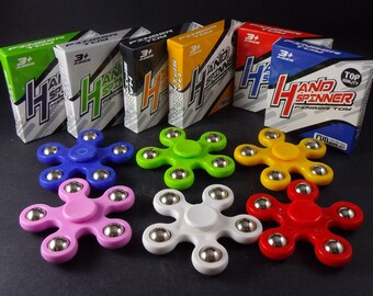 Fidget 5-Point Star Hand Spinner Finger Spin Toy Gift Kid Adult Stay Focus Stress Anxiety Reducer Assorted Colors Free Shipping