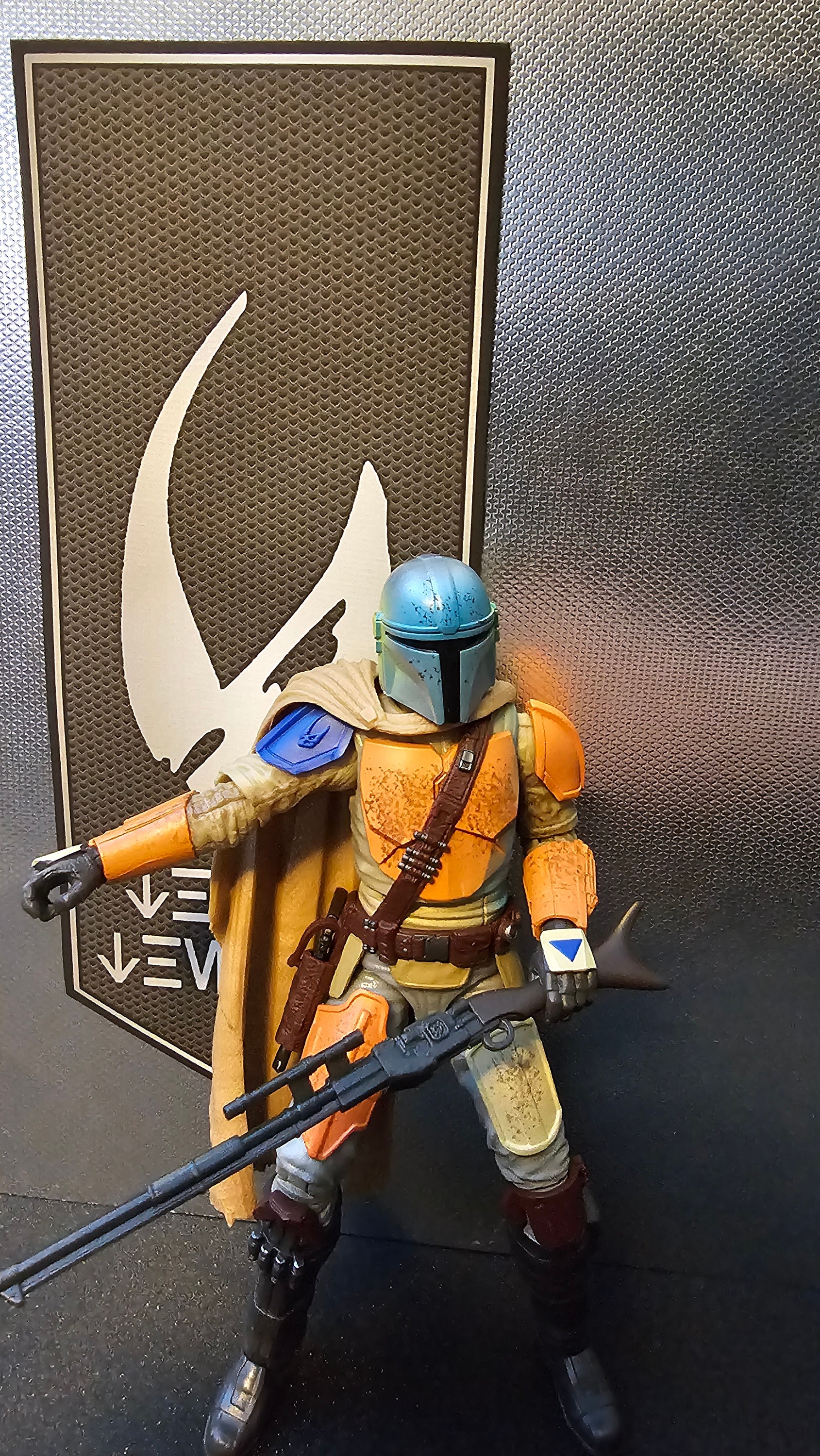 Mandalorian Neo-crusaders Banner Star Wars Figure Scale - Etsy