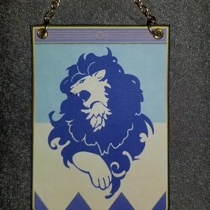 Fire Emblem Three Houses Blue Lions Mini Banner