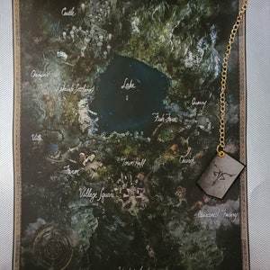 Resident Evil 4 Custom Made Cloth Map