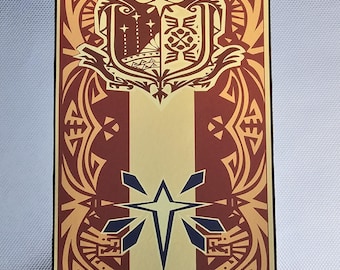 Monster Hunter First Fleet Custom Made Cloth Banner