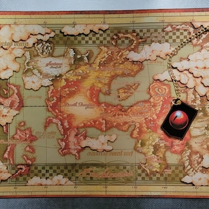Legend Of The Dragoon Custom Made Cloth Map of Endiness