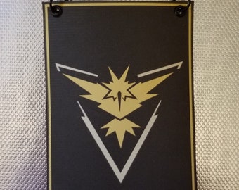 Pokemon Go Team Instinct Mini Banner