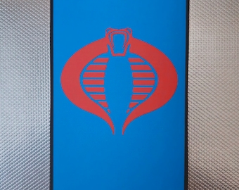 Gi Joe Cobra Banner Style 5 Figure scale