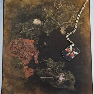 Dragon Dogma's 2 Landkarte der Vermund und Battahl Sonderanfertigungen