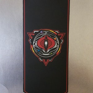 Gi Joe Cobra Command Terror Dome Banner Figure scale