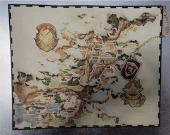 The Legend Of Heroes: Trails Of Cold Steel map of Zemuria