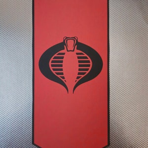 Gi Joe Cobra Banner Style 9 Figure scale