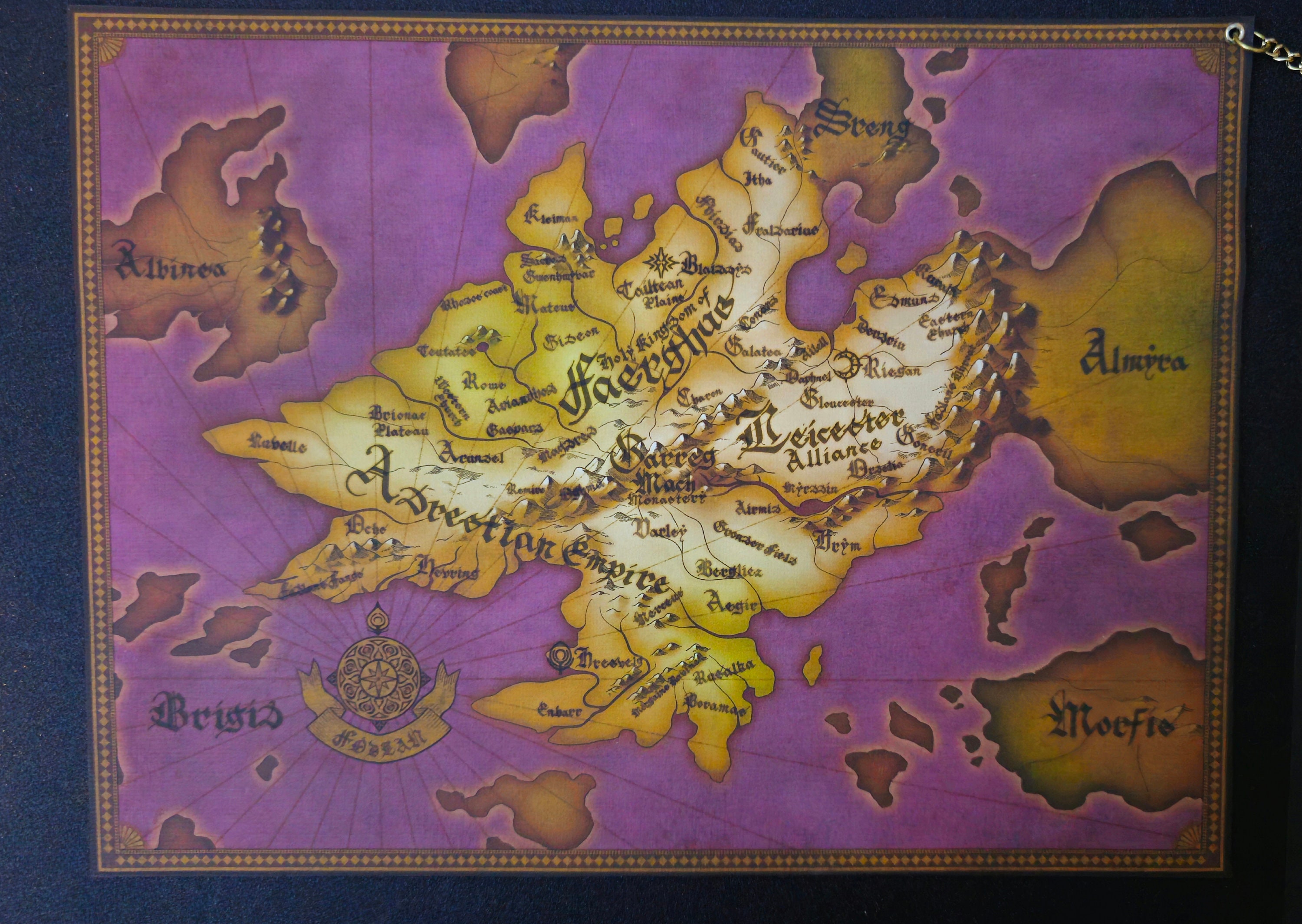 ファイアーエムブレム 風花雪月 フォドラ布マップ - Etsy 日本