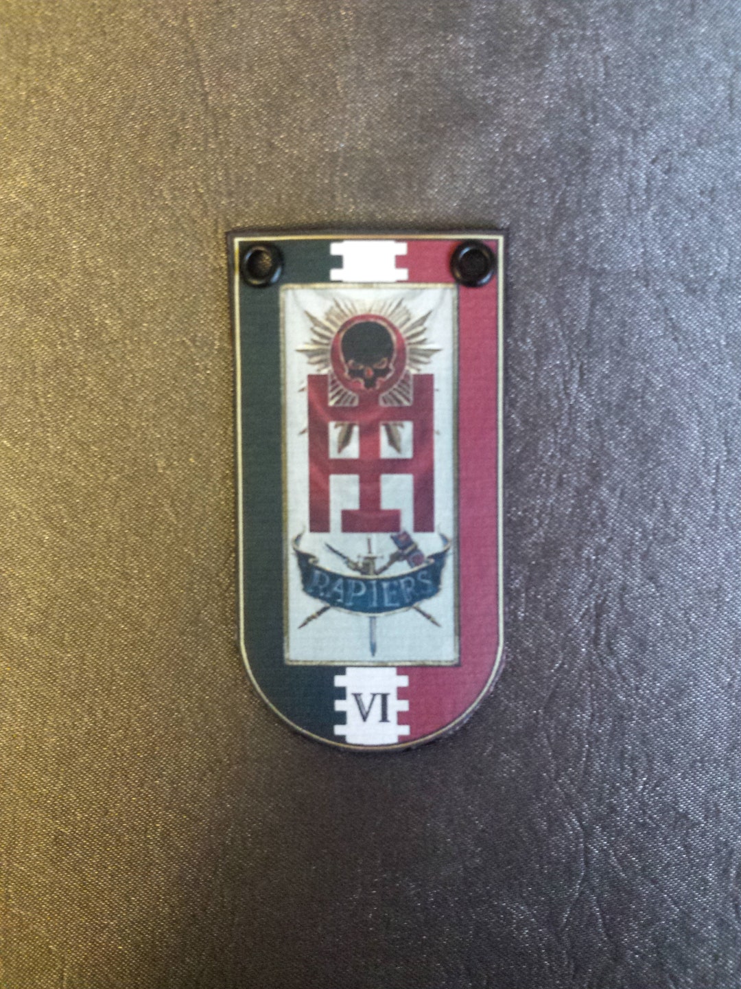 Warhammer 40k Grey Knights Rapiers Standard Custom Made Banner Etsy