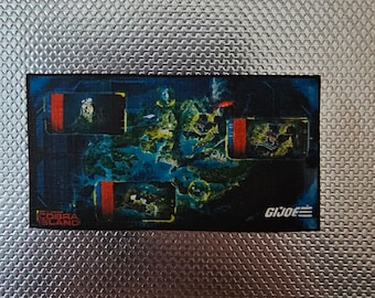Gi Joe Classic Scale Map of Cobra Island