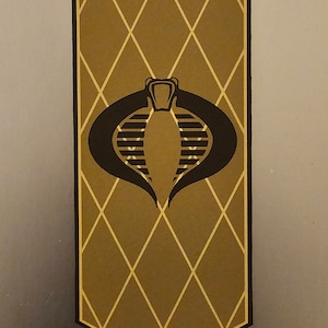 Gi Joe Cobra Python Patrol Banner Style 1 Figure scale