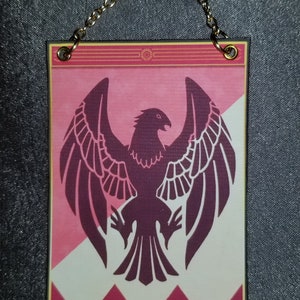 Fire Emblem Three Houses Black Eagles Mini Banner
