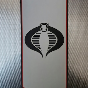 Gi Joe Cobra Banner Style 7 Figure scale