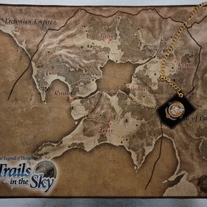 Mapa de la Leyenda de los Héroes: Senderos en el Cielo del Reino de Liberl