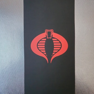 Gi Joe Cobra Banner Style 4 Figure scale