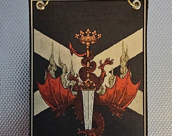 Dragon's Dogma Gransys Coat of Arms Cloth Mini Banner - Etsy