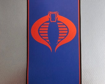 Gi Joe Cobra Banner Style 1 Figure scale