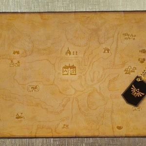Mappa personalizzata in tessuto The Legend of Zelda Echoes of Wisdom
