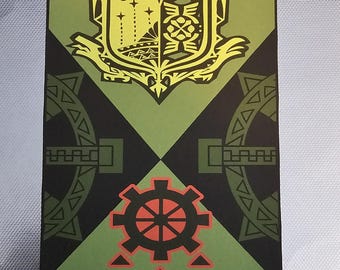 Monster Hunter Fourth Fleet Custom Made Cloth Banner(large)