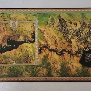 Baldurs Gate 3 Individuelle Landkarte aus Stoff