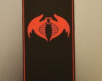 Gi Joe Cobra Rattler Banner Figure scale