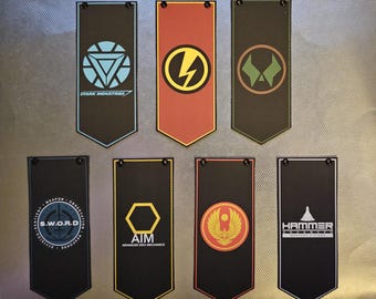 Marvel Factions Figure Size Banners Various Styles and Size Options
