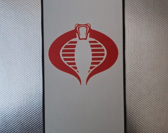 Gi Joe Cobra Banner Style 8 Figure scale
