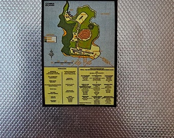 Gi Joe Classic Scale Map of Retro Cobra Island