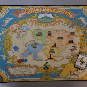 Final Fantasy XIV Custom Cloth Map of The Gold Saucer
