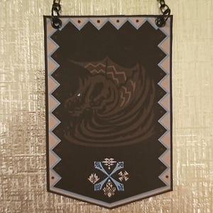 Monster Hunter Drachenälteste Kushala Daora Custom Made Mini Wimpelkette