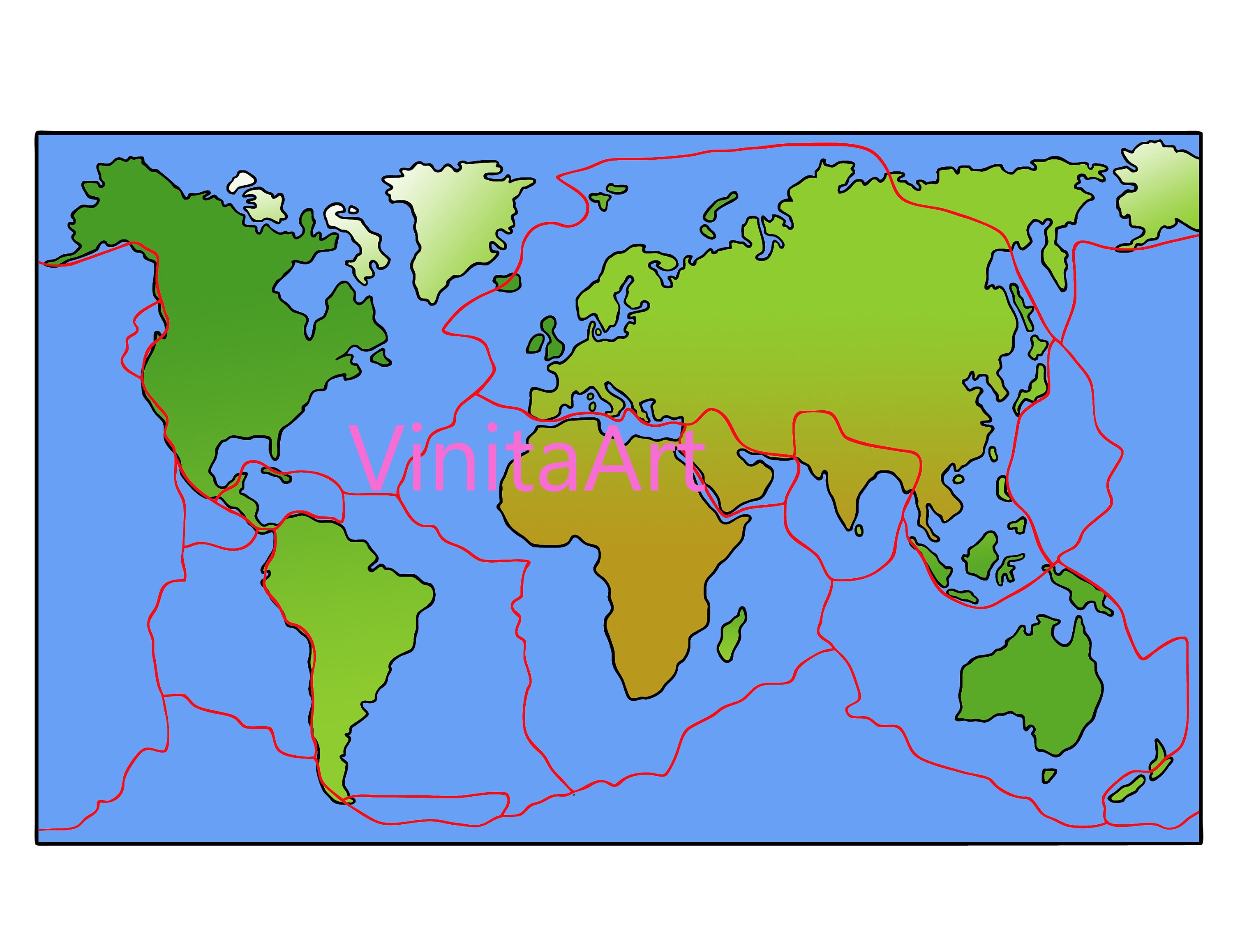 Plate Tectonics Diagrams Puzzle Template Earth Science - Etsy
