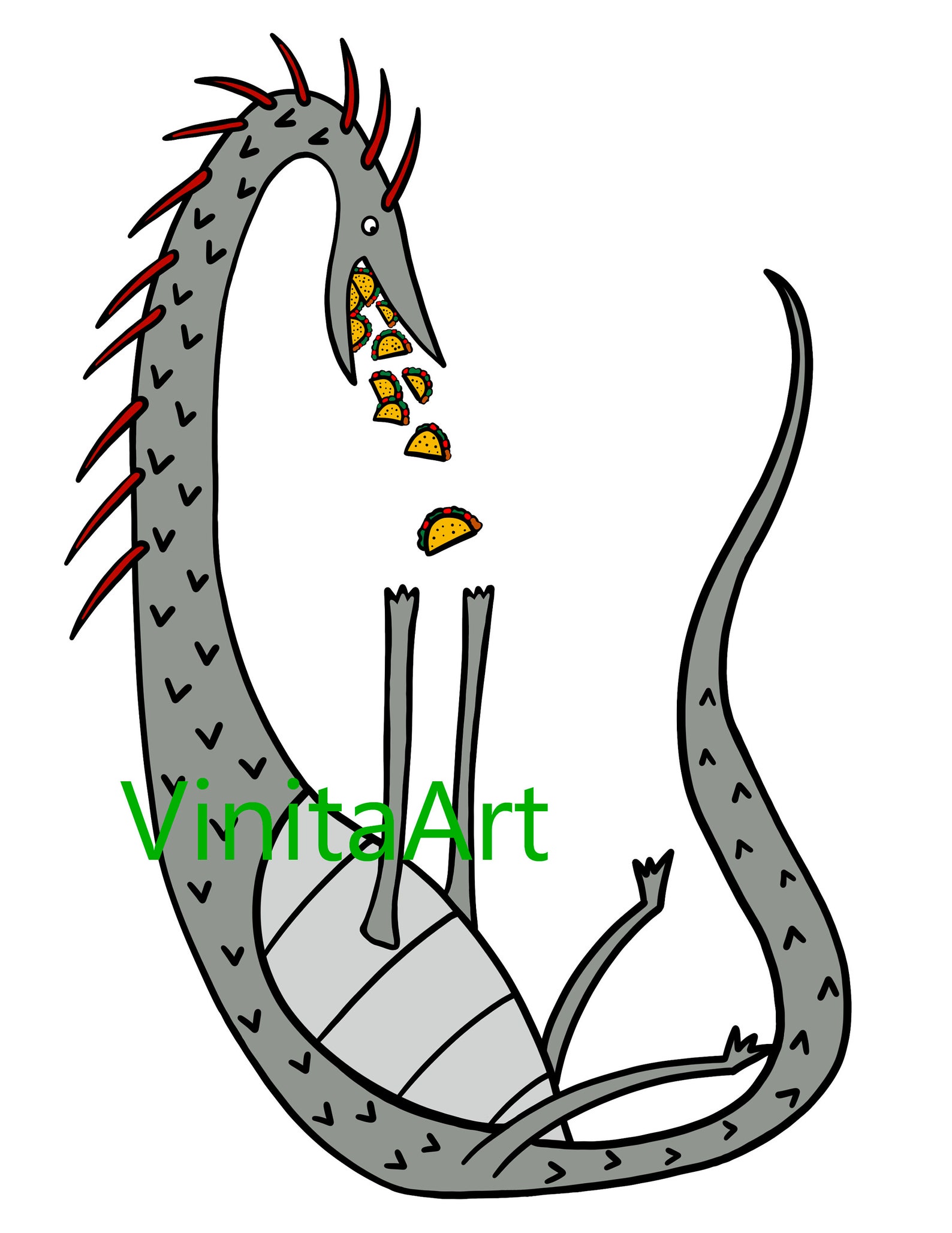 Dragons Love Tacos 2 Storybook Clipart Digital Download  Etsy