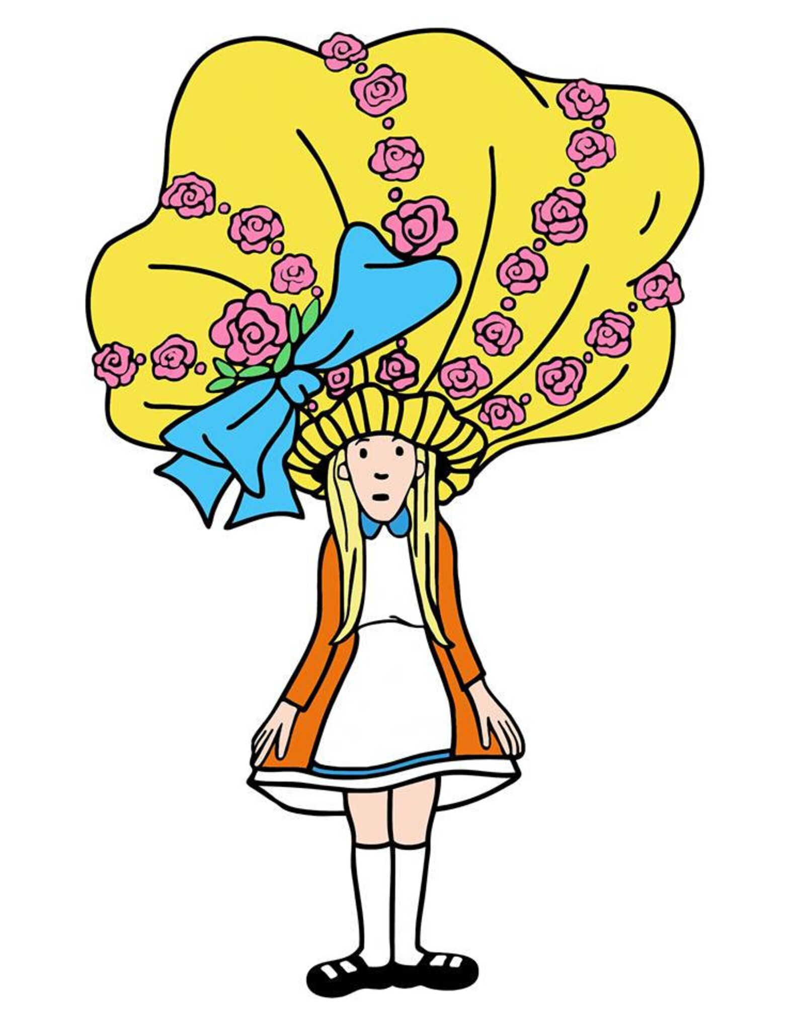 Imogene's Antlers Imogenes Antlers Story Book Clip Art - Etsy