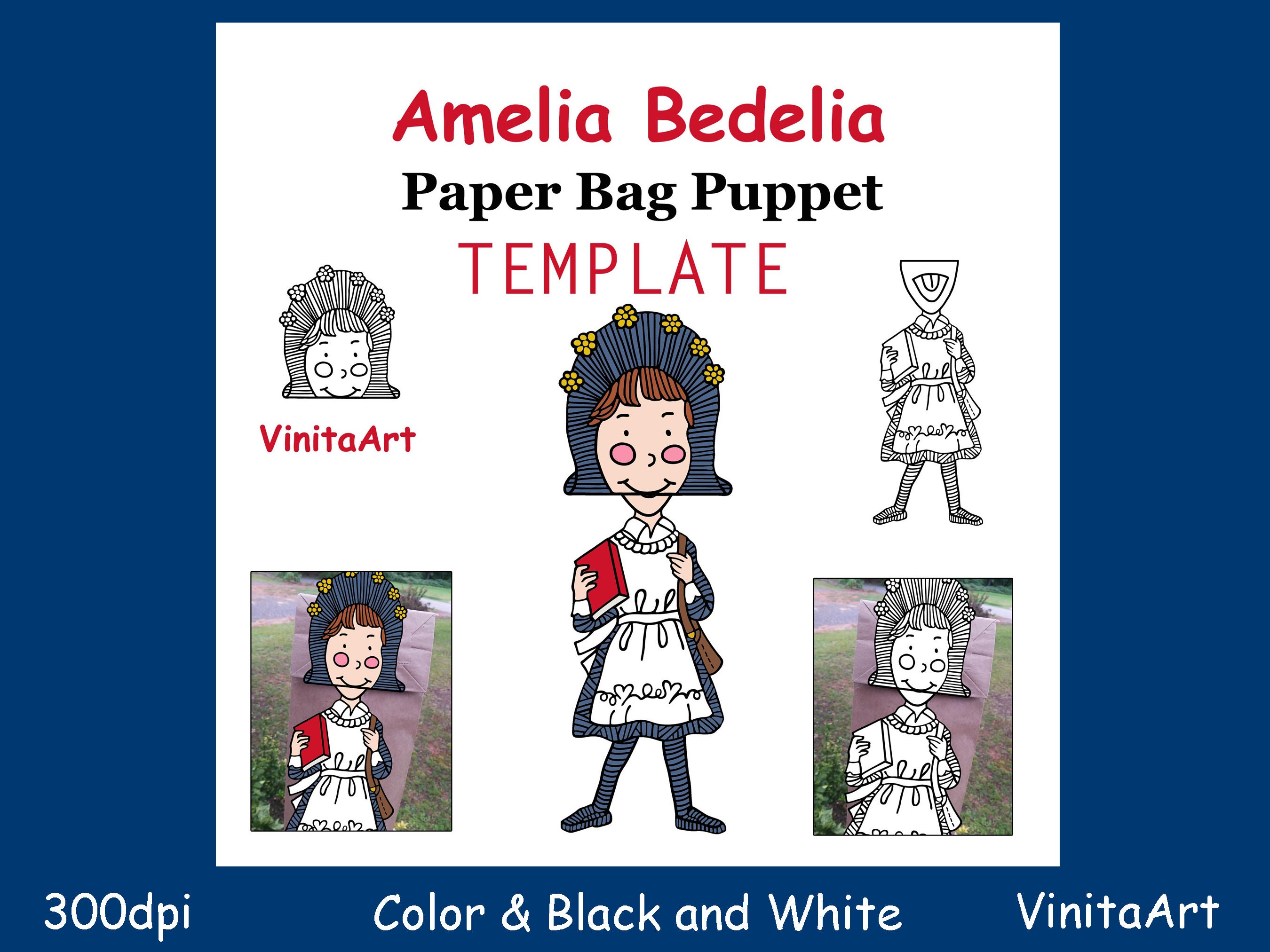 amelia bedelia coloring pages