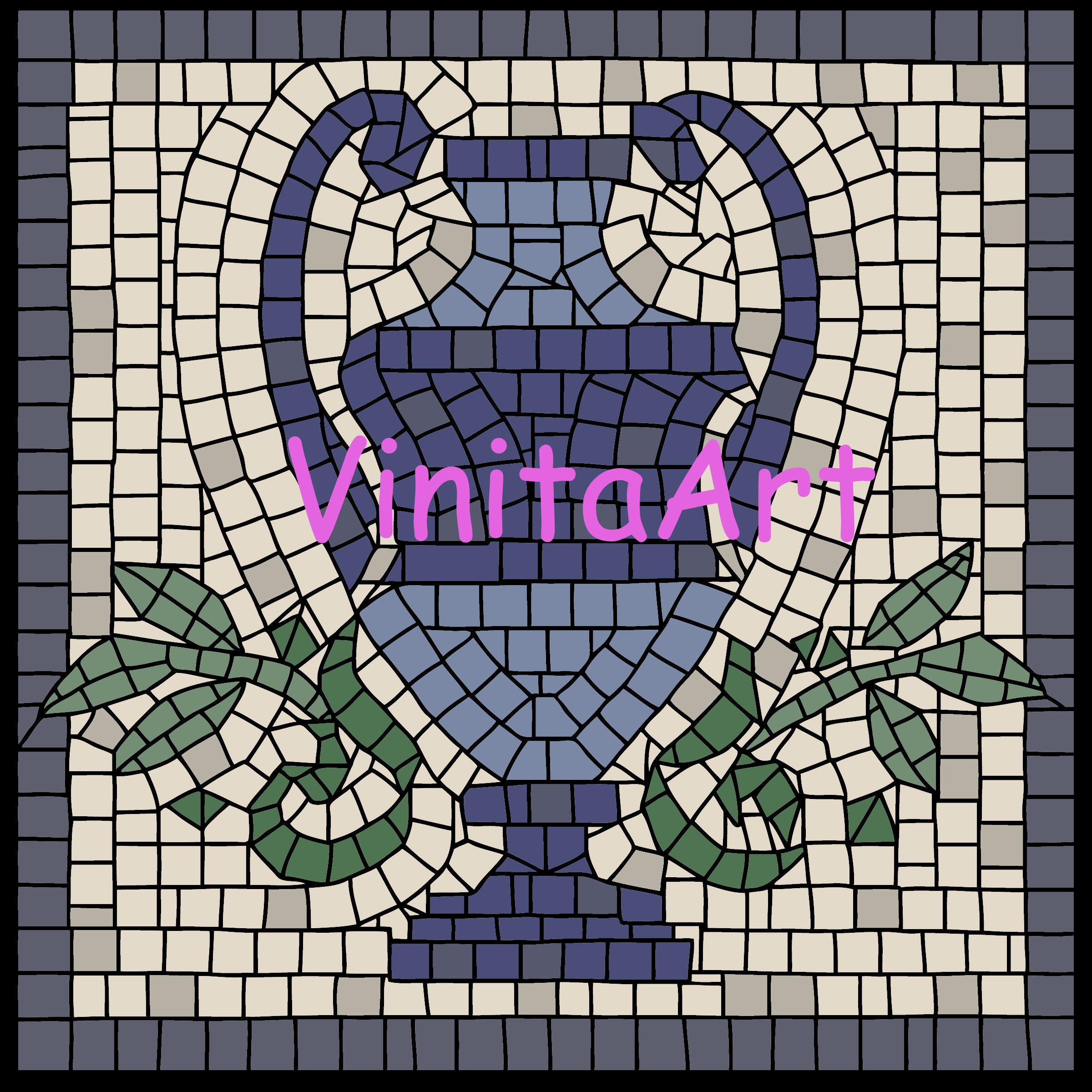Ancient Roman Mosaics 10 Designs Printable Digital | Etsy UK