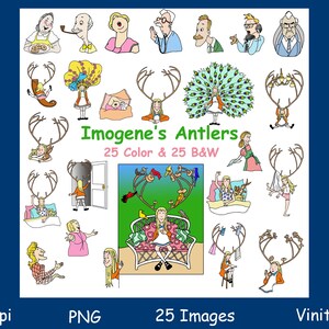 Imogene's Antlers Imogenes Antlers Story Book (Download Now) - Etsy