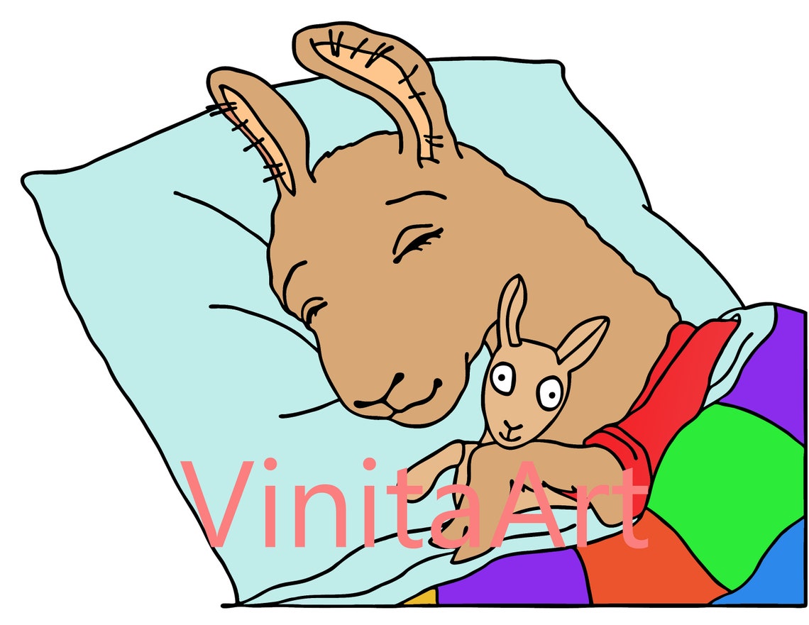 Llama llama Red Pajama storybook printable clip art digital Etsy